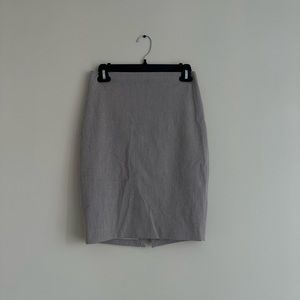 Grey Express Pencil Skirt